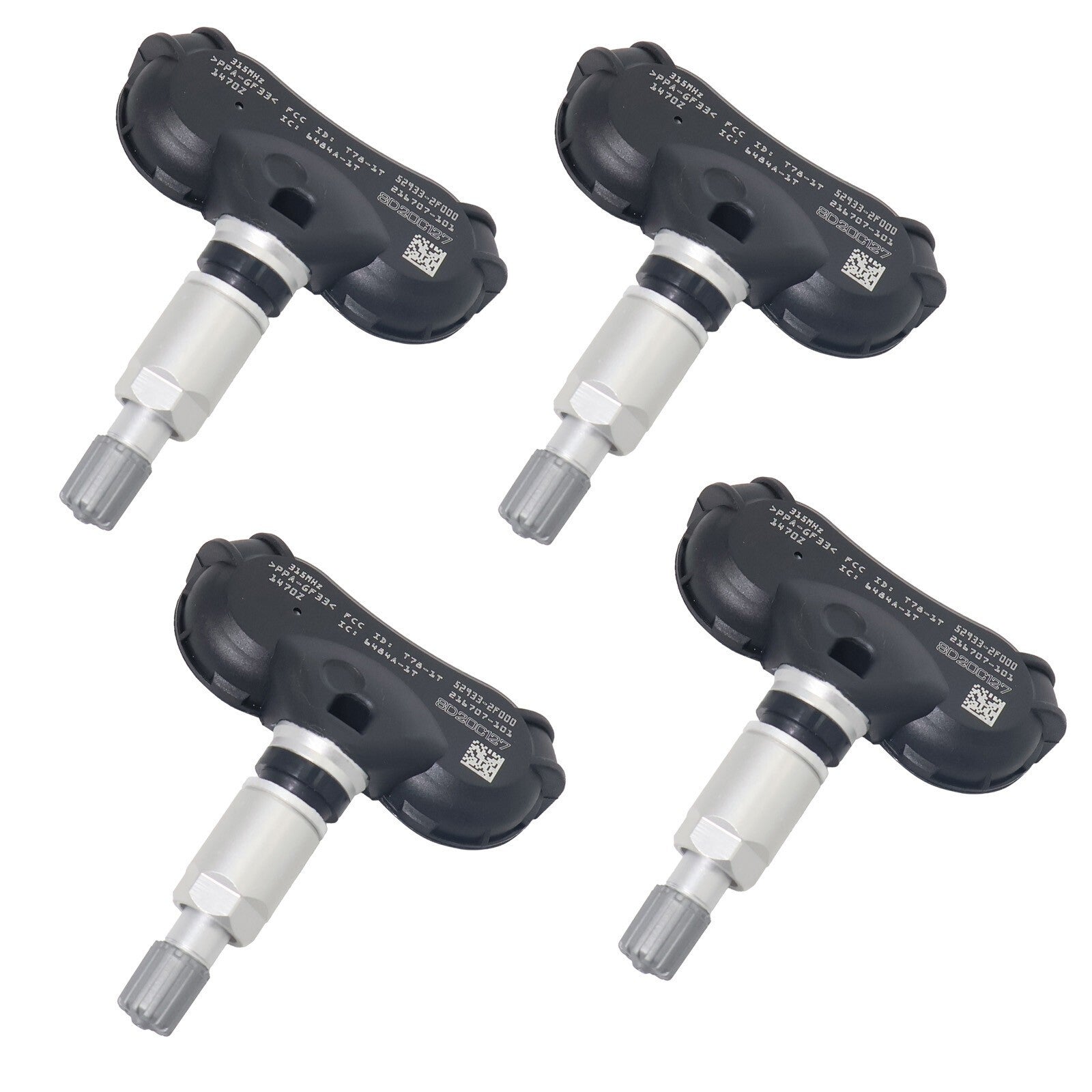 Set of 4 TPMS Tire Pressure Sensor 52933-2F000 For Hyundai Kia ACURA RLX TL ZDX