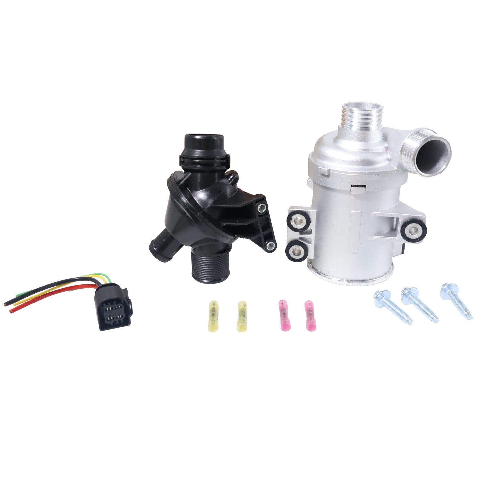 Electric Water Pump W/Thermostat/Connector Plug For BMW F35 F87 228i 420i 2.0L