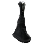 1x Gear Shift Knob 5 Speed With Boot Chrome For 11-16 Chevrolet Spark 1.2L