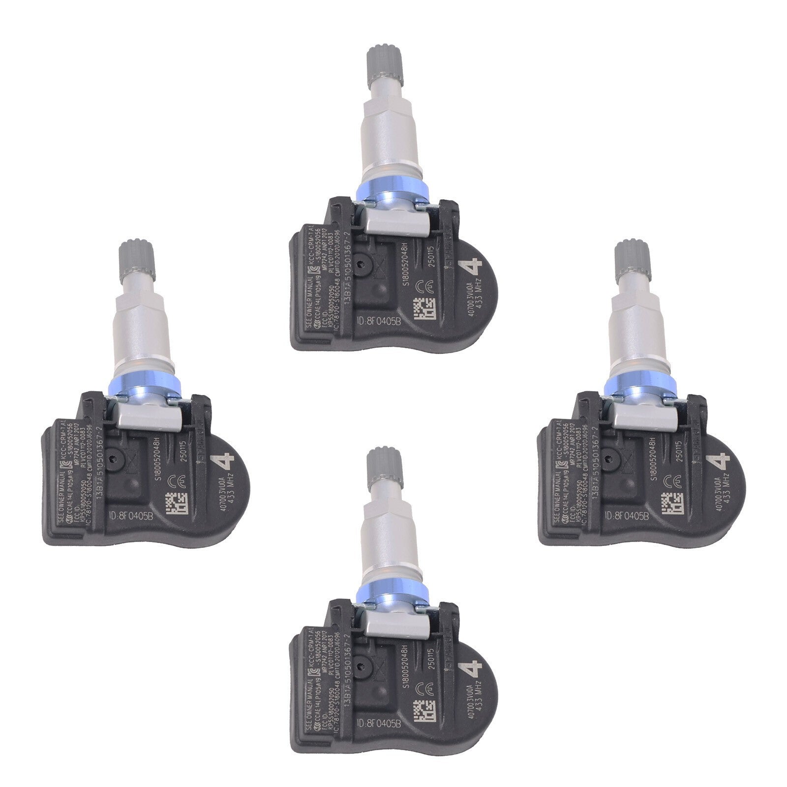 40700-3VU0A 4x Tire Pressure Sensor TPMS 433MHz For Nissan Rogue Altima Infiniti