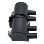 Ignition Coil + 4 Spark Plug + 4 Wires For Chevy Aveo Pontiac Wave Suzuki UF503