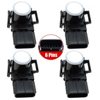 For Toyota Lexus PDC Bumper Parking Ultrasonic Sensor Pearl White 89341-33140*4