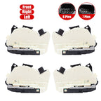 4Pcs Door Lock Actuator 7+6 Pins Front & Rear For Audi A1 Seat Ibiza Volkswagen