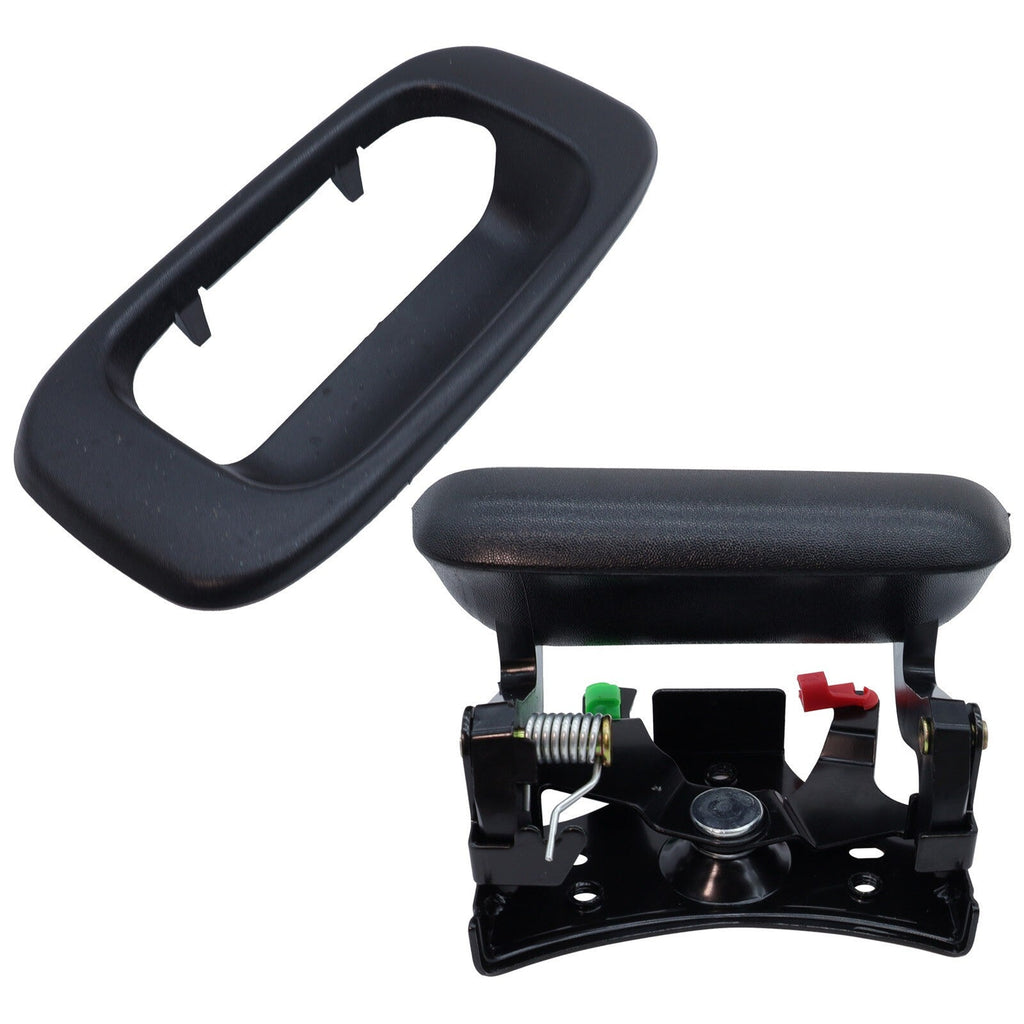 Tailgate Handle Latch and Bezel Trim for 1999-2007 Chevy Silverado GMC Sierra