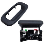Tailgate Handle Latch and Bezel Trim for 1999-2007 Chevy Silverado GMC Sierra