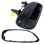 Exterior Door Handle For 2001-2006 Hyundai Elantra Rear RH Smooth Black