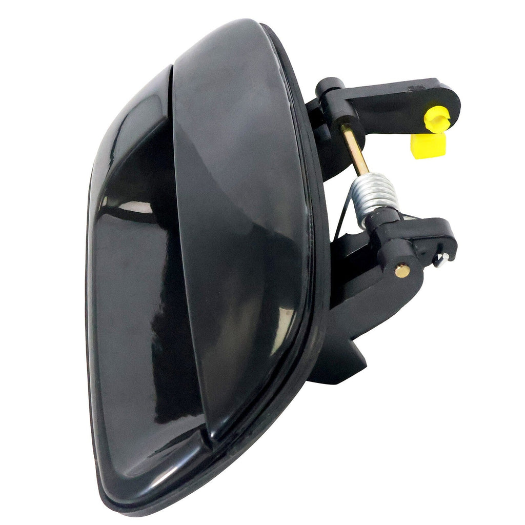 Exterior Door Handle For 2001-2006 Hyundai Elantra Rear RH Smooth Black