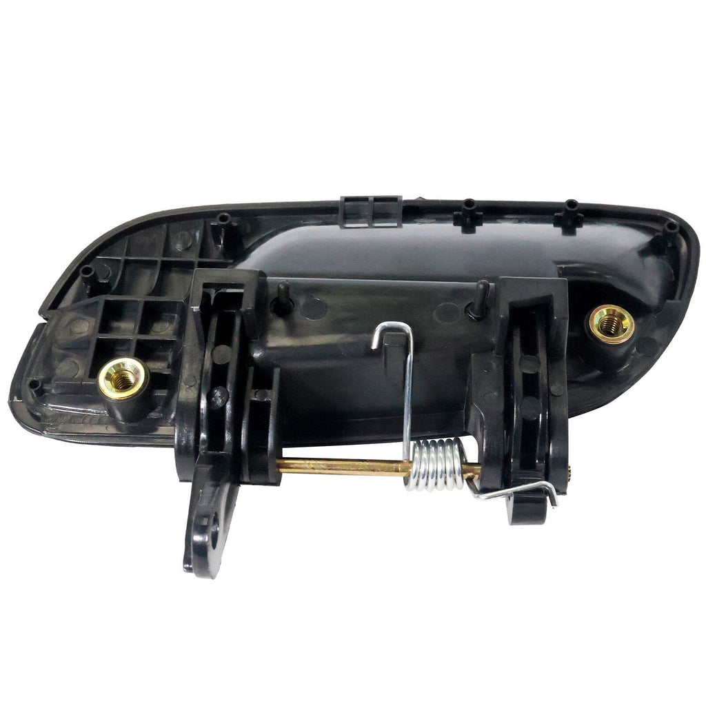 Exterior Door Handle For 2001-2006 Hyundai Elantra Rear RH Smooth Black