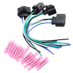 For VW Audi 1J0973724 4 Ignition Coil Connector Harness Plug Wirings W/Terminals