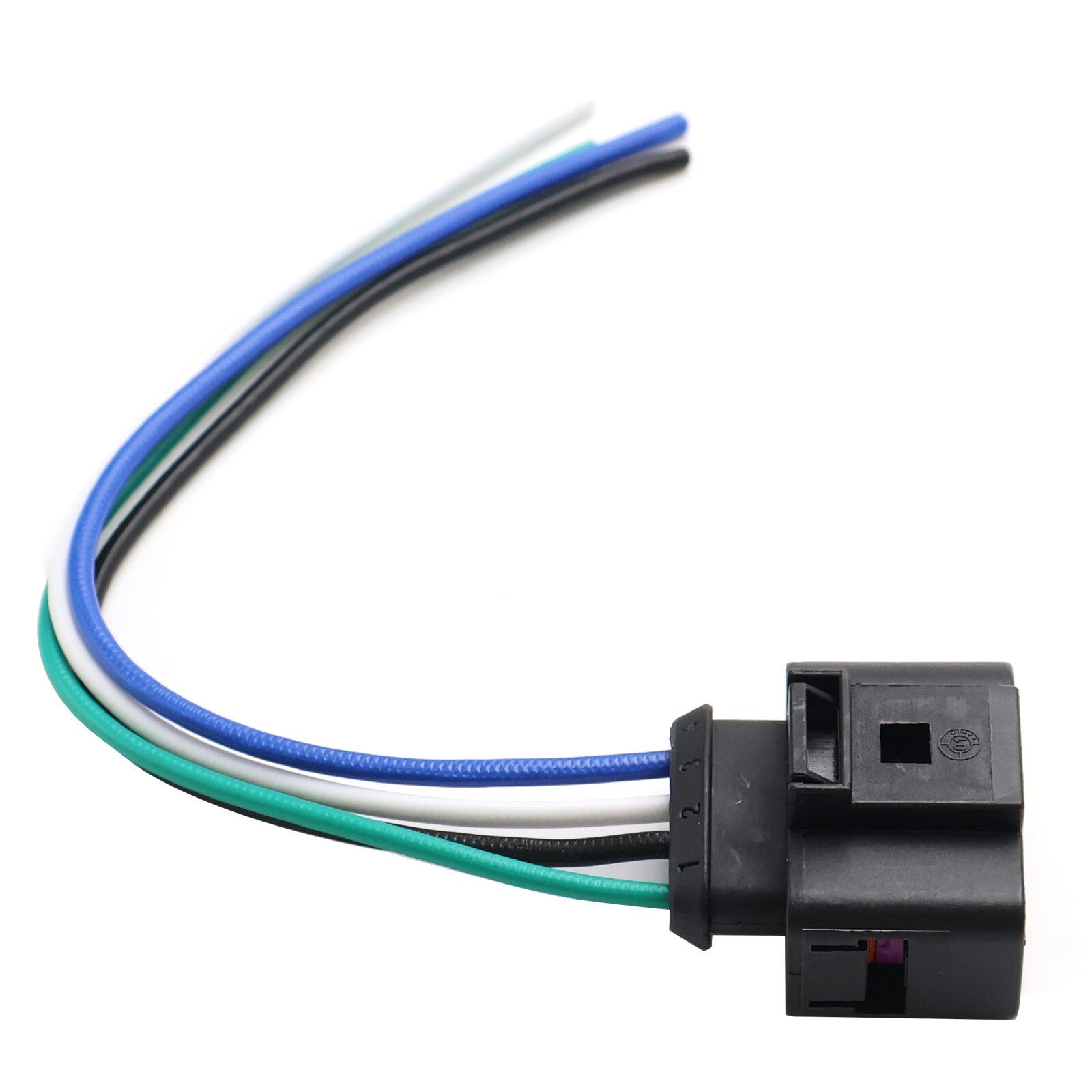 For VW Audi 1J0973724 4 Ignition Coil Connector Harness Plug Wirings W/Terminals