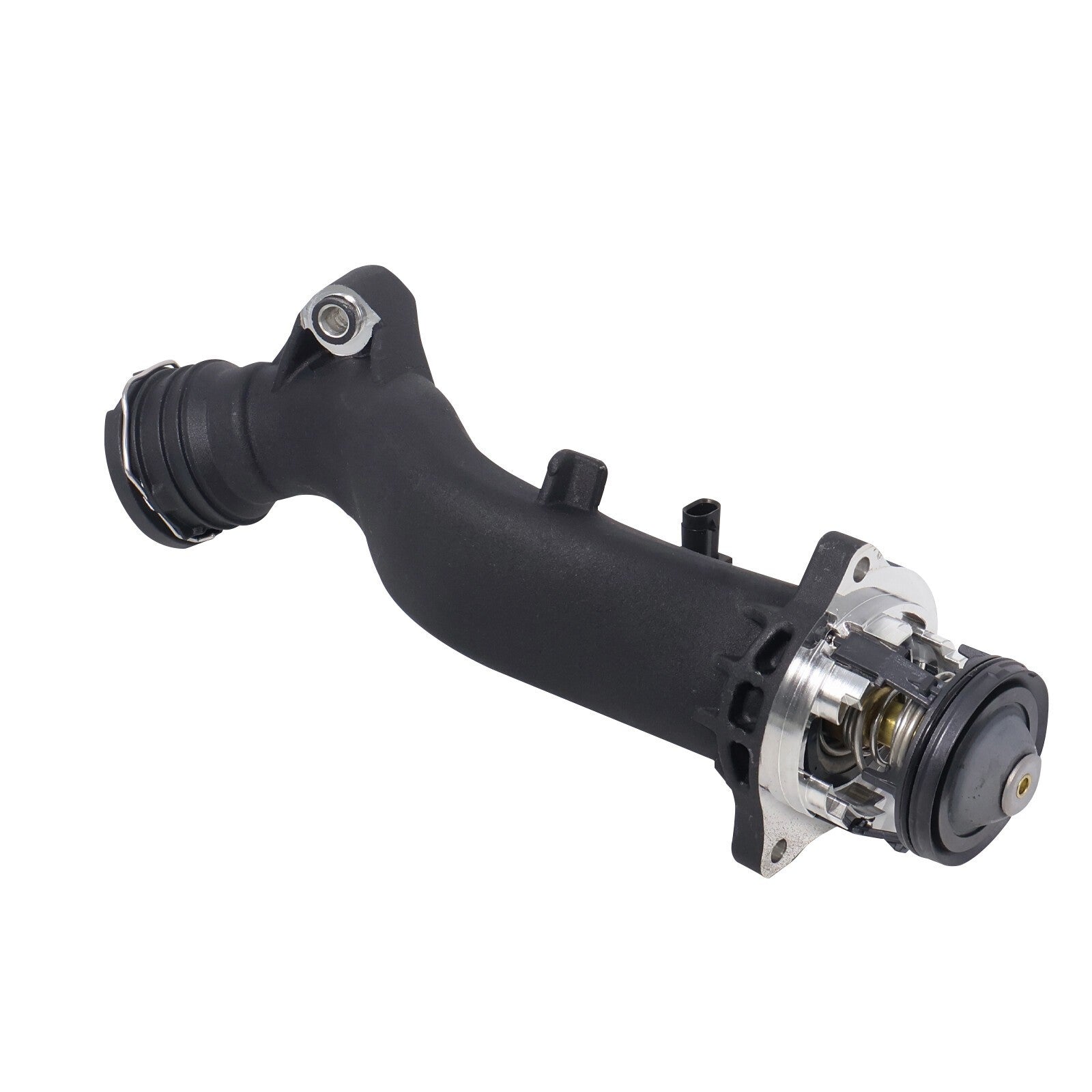 Engine Coolant Thermostat Housing For Mercedes CLS550 CL550 Upgrade Aluminum