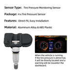 For Mercedes-Benz CL63 CLK500 E550 4X Tire Pressure Senso TPMS A0009057200