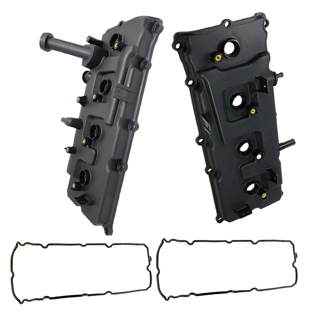 2Pcs Engine Valve Cover w/ Gasket LH& RH For 04-07 Infiniti QX56 Nissan Titan