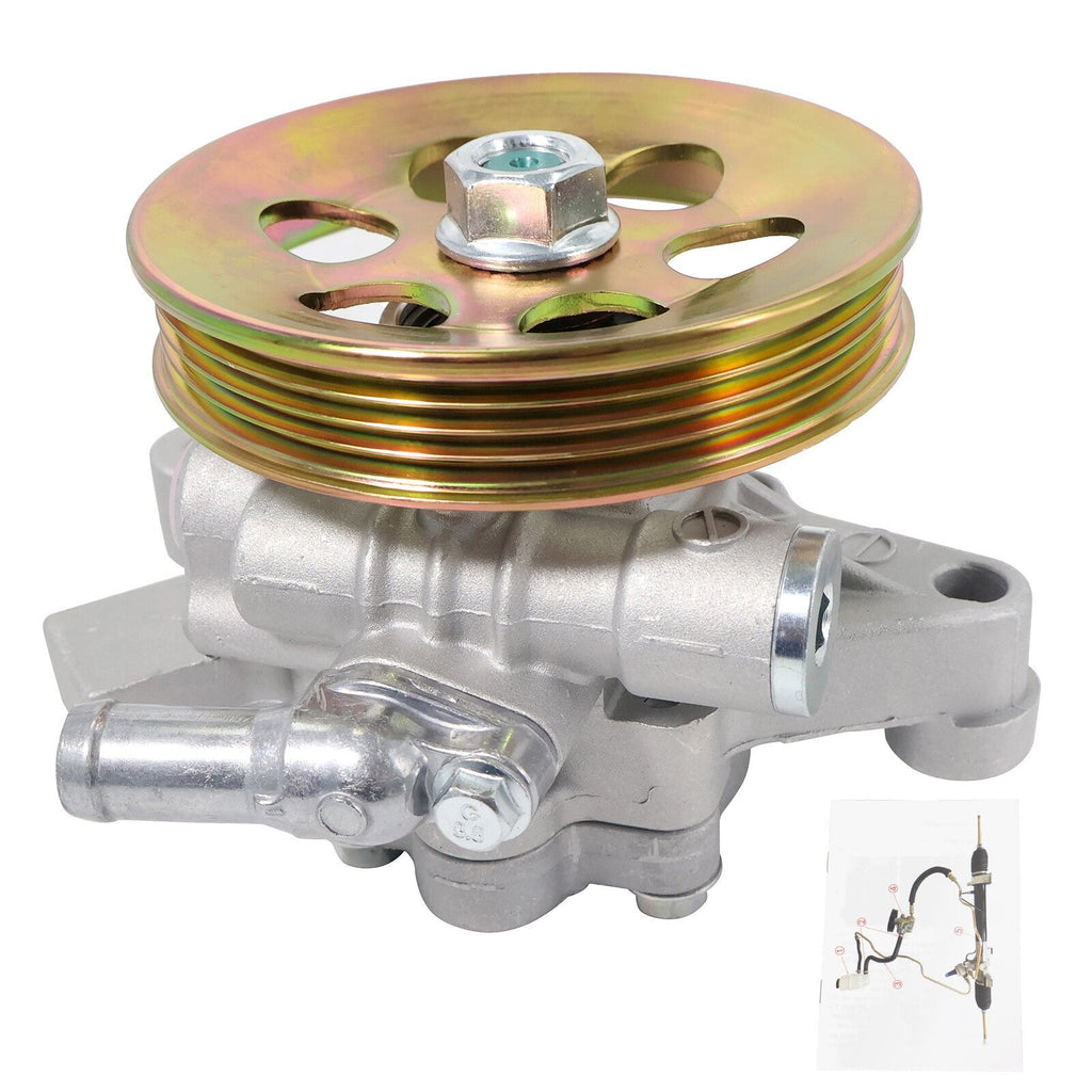 Power Steering Pump 21-5066 w/ Pulley for 1996-2001 Acura EL Honda Civic CR-V
