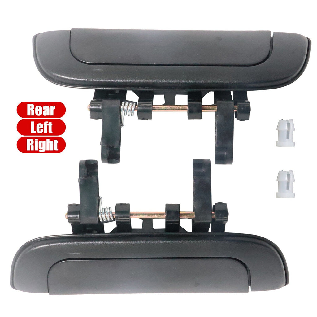 For 95-02 Suzuki Esteem Rear Outside Outer Exterior Door Handles SET PAIR