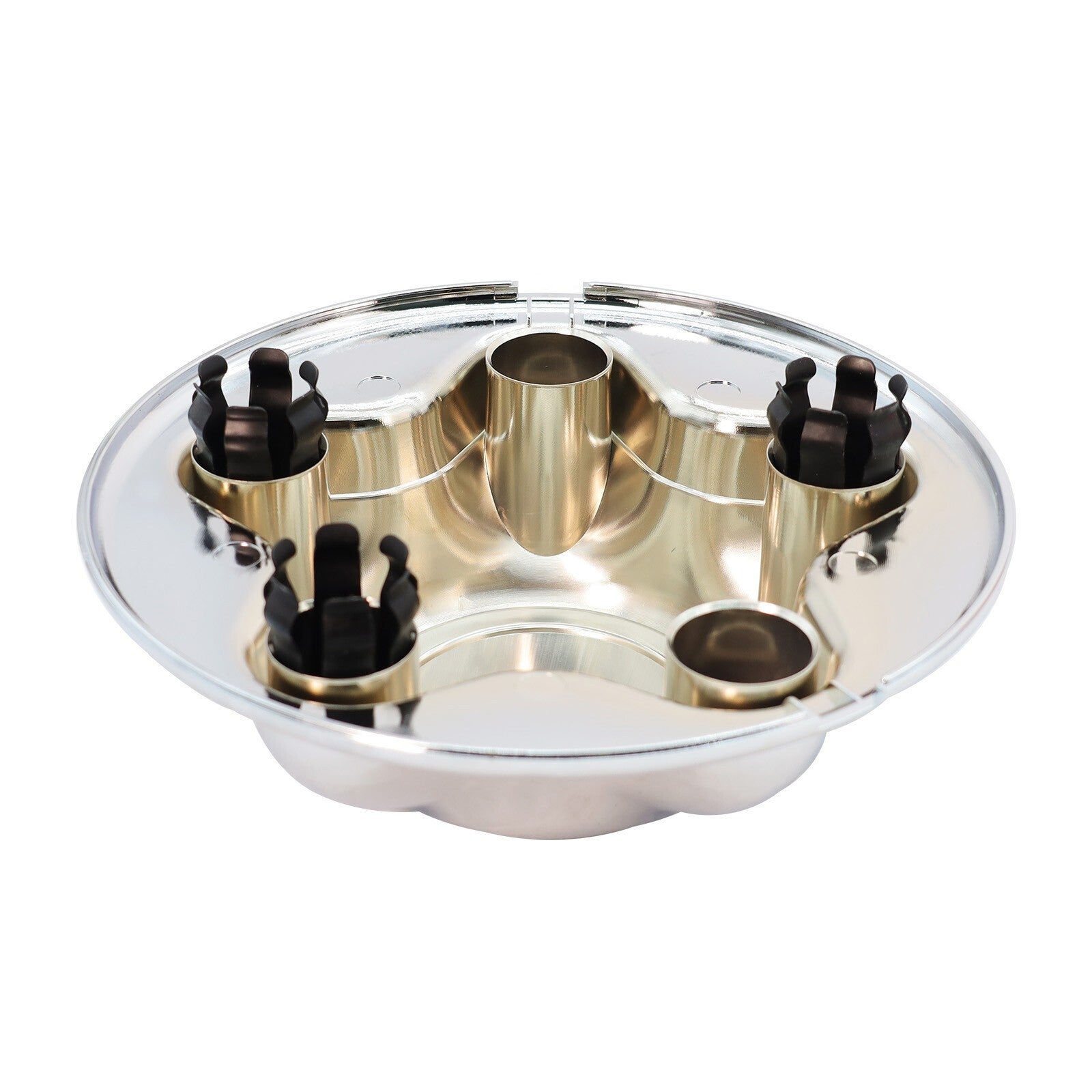 4x For Ford F150 Expedition CHROME Wheel Center Hub Caps Rim Covers 5 Lug 7 3/4"