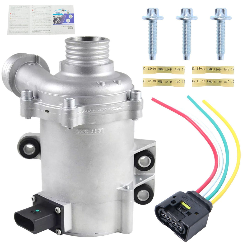 Electric Coolant Water Pump w/ Plug For BMW X3 X4 Z4 F20 F22 F32 F34 11517597715