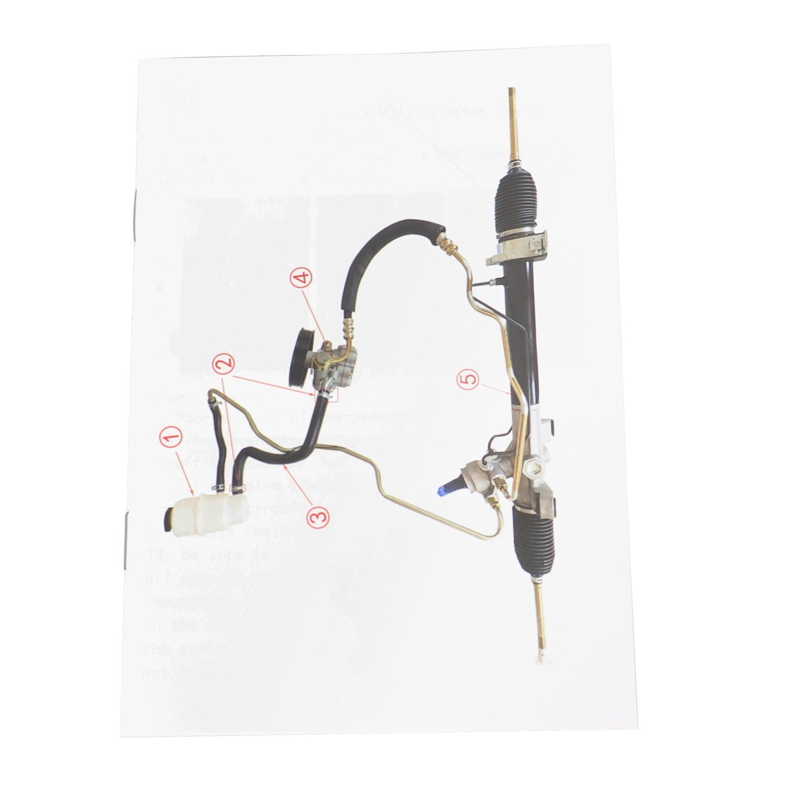 571001U000 Power Steering Pump for Hyunda Santa 2010-2012 Kia Sorento 2011-2013