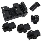 6x For 07-17 Chevry GMC 1500 Window Control Switch Front Rear Door Lock Mirror