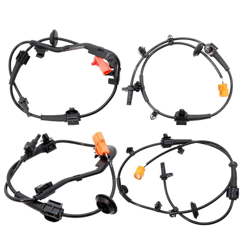 4X Front Rear ABS Wheel Speed Sensor Right & Left Side Fits 2007-2008 Honda Fit