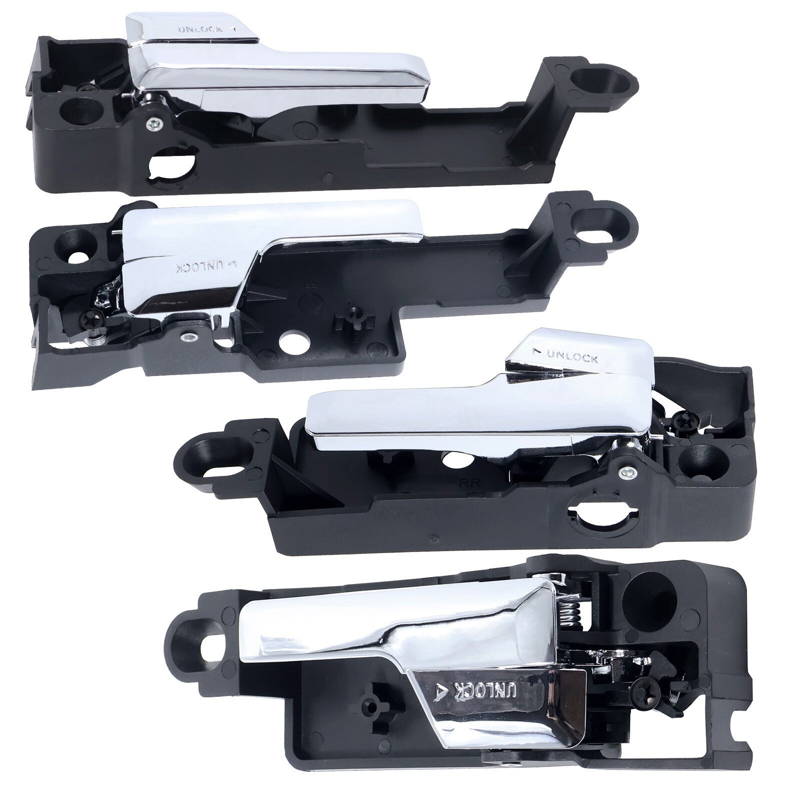 For 06-12 Ford Fusion Mercury Milan Lincoln 6E5Z5422601A 4x Interior Door Handle