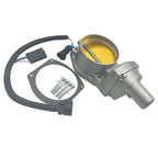 102mm Throttle Body w/ Gasket 4 Bolts & Harness Fit Chevrolet 2173153 Silver
