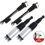 For Range Rover L405 12-20 Set of 4 Front Rear Air Suspension Shock Struts w/CVD