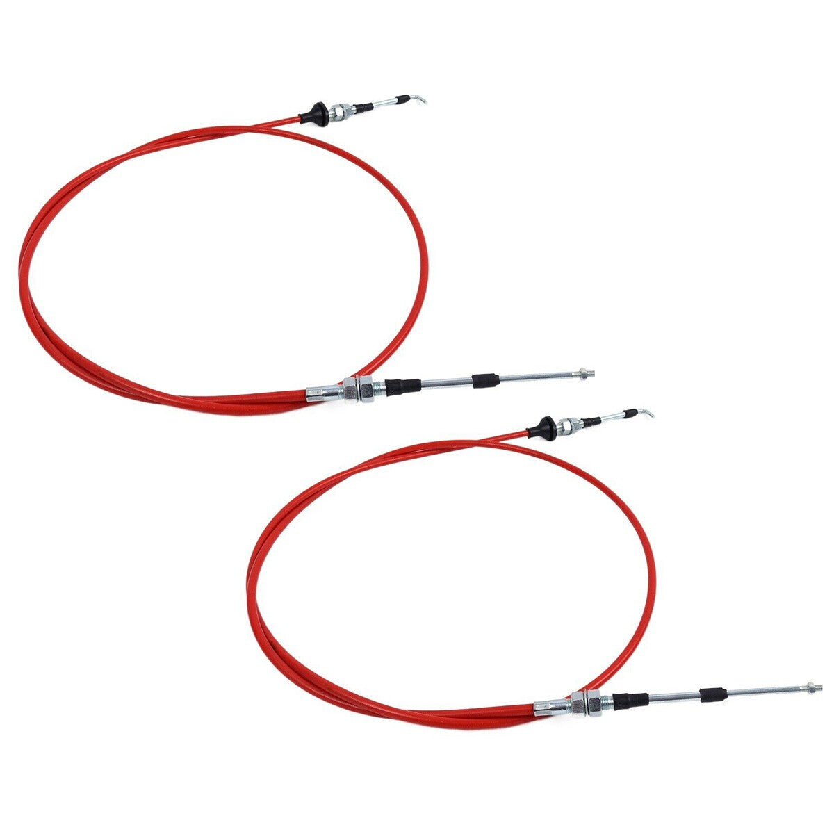 2X Throttle Cable 87340753 for CASE 580M 580N 580SM 580SM+ 580SN 580SN WT 590SM