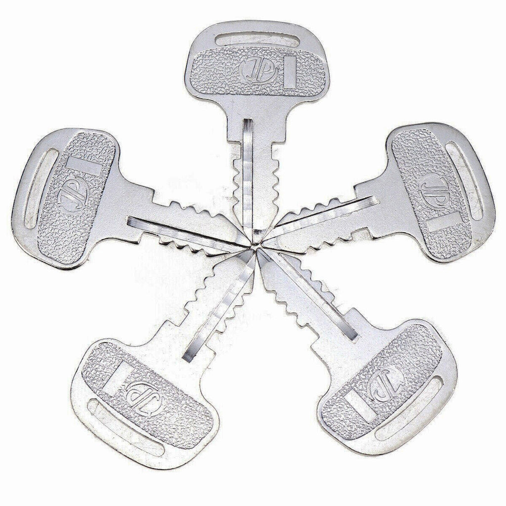 5 PCS Ignition Key 18510-63720 for Kubota Tractor M4900 M5700 M6800 M8200 M9000