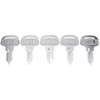 5 PCS Ignition Key 18510-63720 for Kubota Tractor M4900 M5700 M6800 M8200 M9000