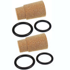 2X Hydraulic CASE Drain Oil Filter 6661807 for Bobcat 751 753 763 T140 T180 T190