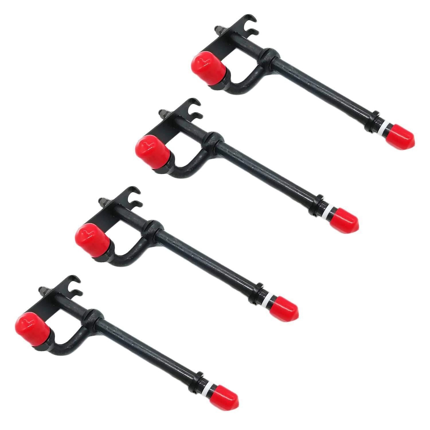 4X Fuel Injectors A140829 for Case 1740 1835 350 350B 450 480B 480C 480D 580B