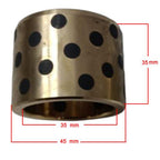 4X Bucket to Arm Mounting Bushing FYD00002611 for John Deere 17D 27C 27D 35D