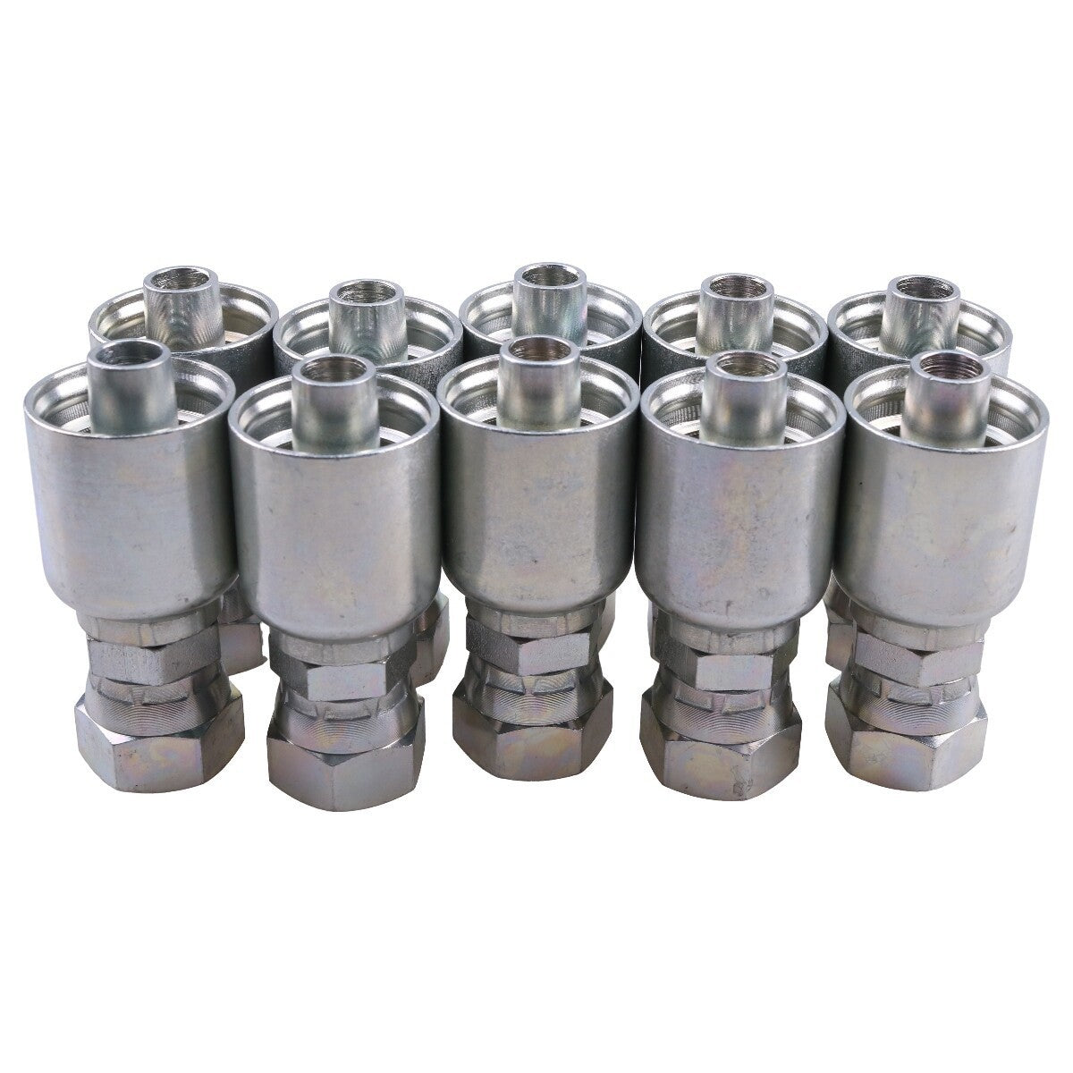 10PCS Hydraulic Hose Fitting With 1/2" Female JIC 10643-8-8 1064388 for Parker