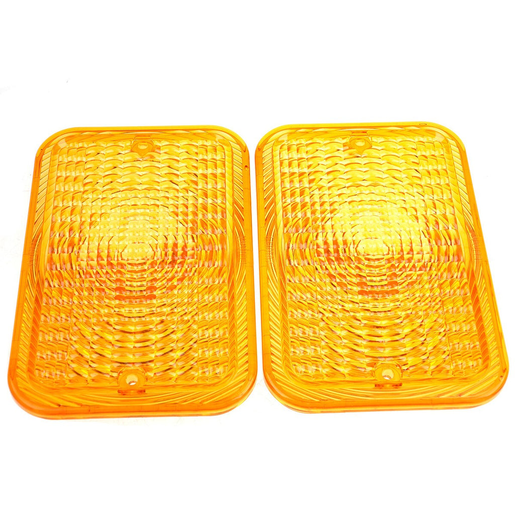 2X Amber Light Lens LVU18745 for John Deere 4024 4045 Tractor 2305 2520 3320