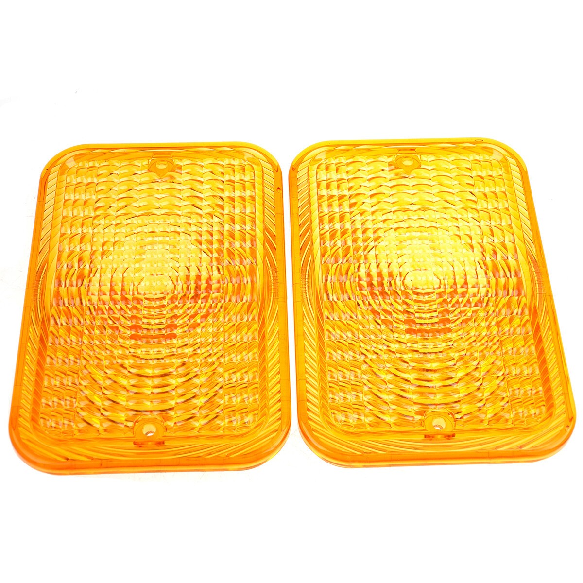 2X Amber Light Lens LVU18745 for John Deere 4024 4045 Tractor 2305 2520 3320