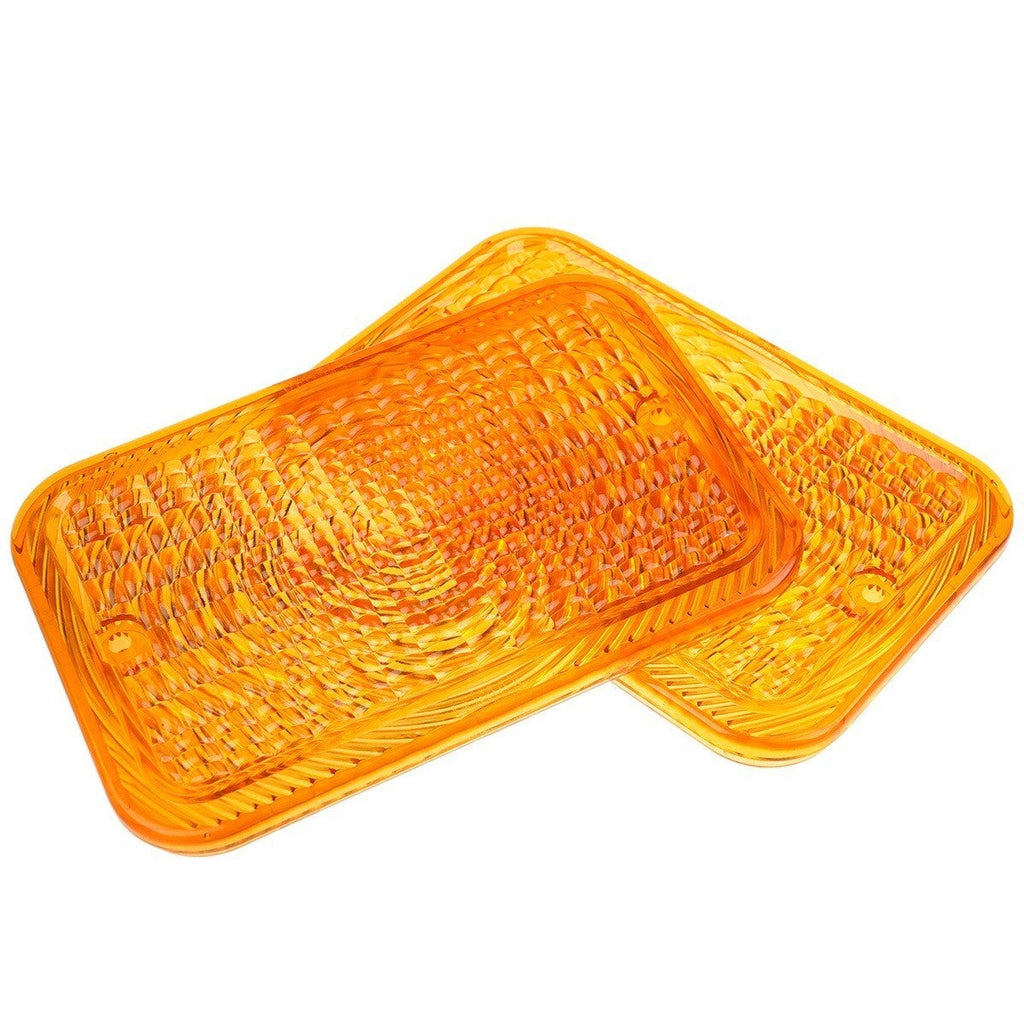 2X Amber Light Lens LVU18745 for John Deere 4024 4045 Tractor 2305 2520 3320