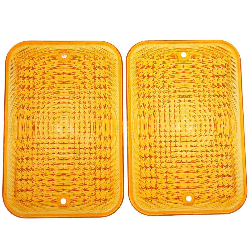 2X Amber Light Lens LVU18745 for John Deere 4024 4045 Tractor 2305 2520 3320