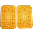 2X Amber Light Lens LVU18745 for John Deere 4024 4045 Tractor 2305 2520 3320