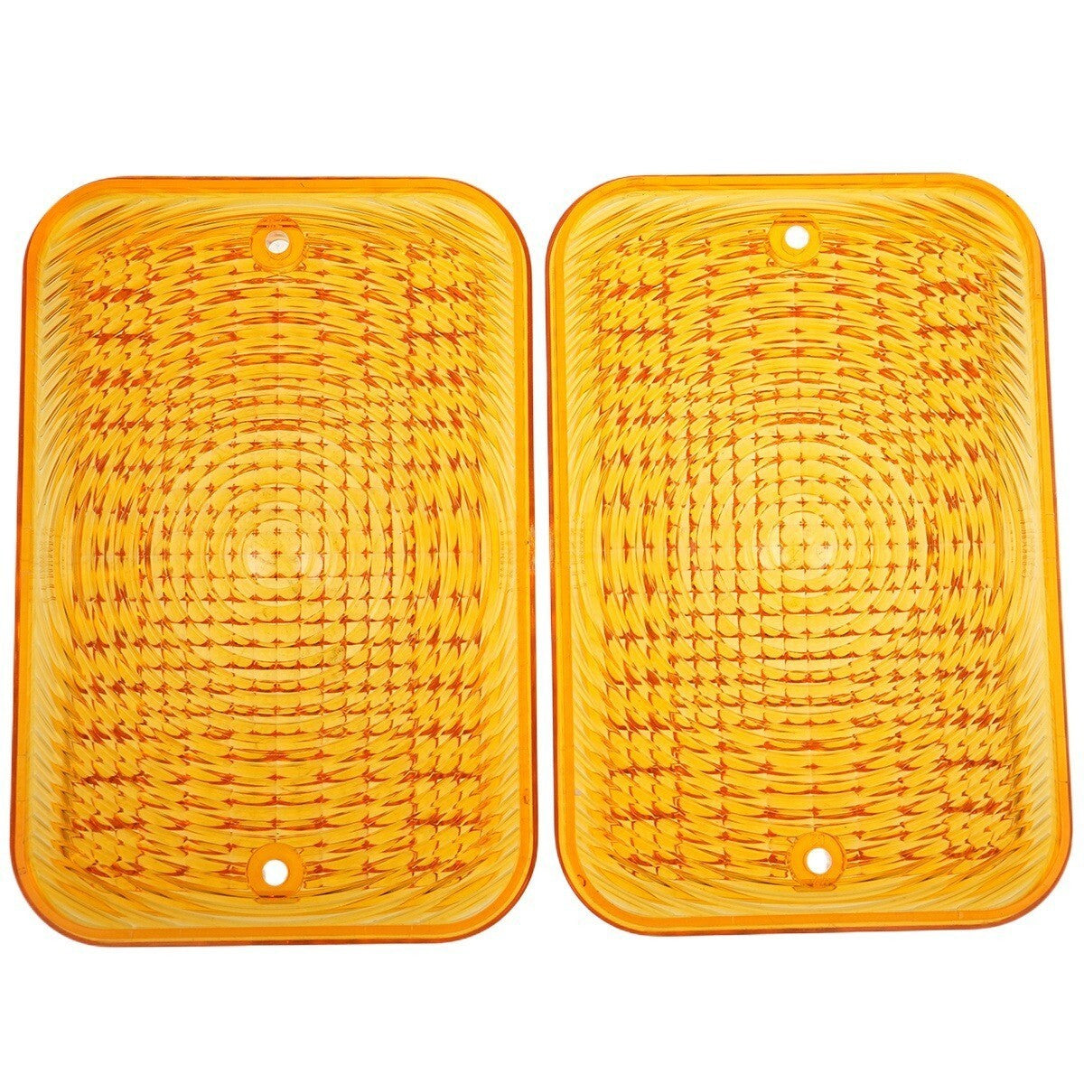 2X Amber Light Lens LVU18745 for John Deere 4024 4045 Tractor 2305 2520 3320