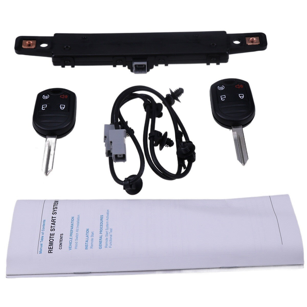 Remote Start Kit w/2 Keys BC3Z-19G364-A for Ford F-150 2011-2014 F-250 F-350