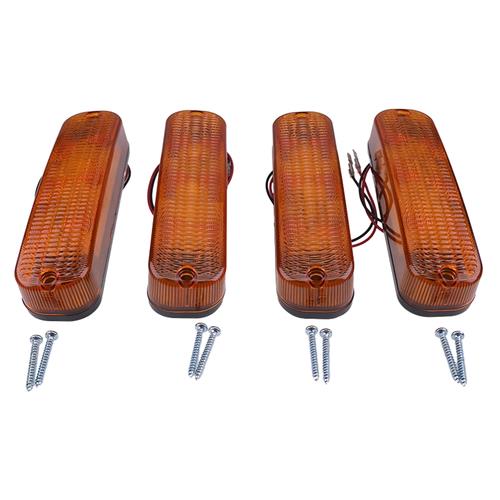 4Pcs LED Flashing Cab Light AR60250 for John Deere 4040 4240 4440 4640 4840 4430