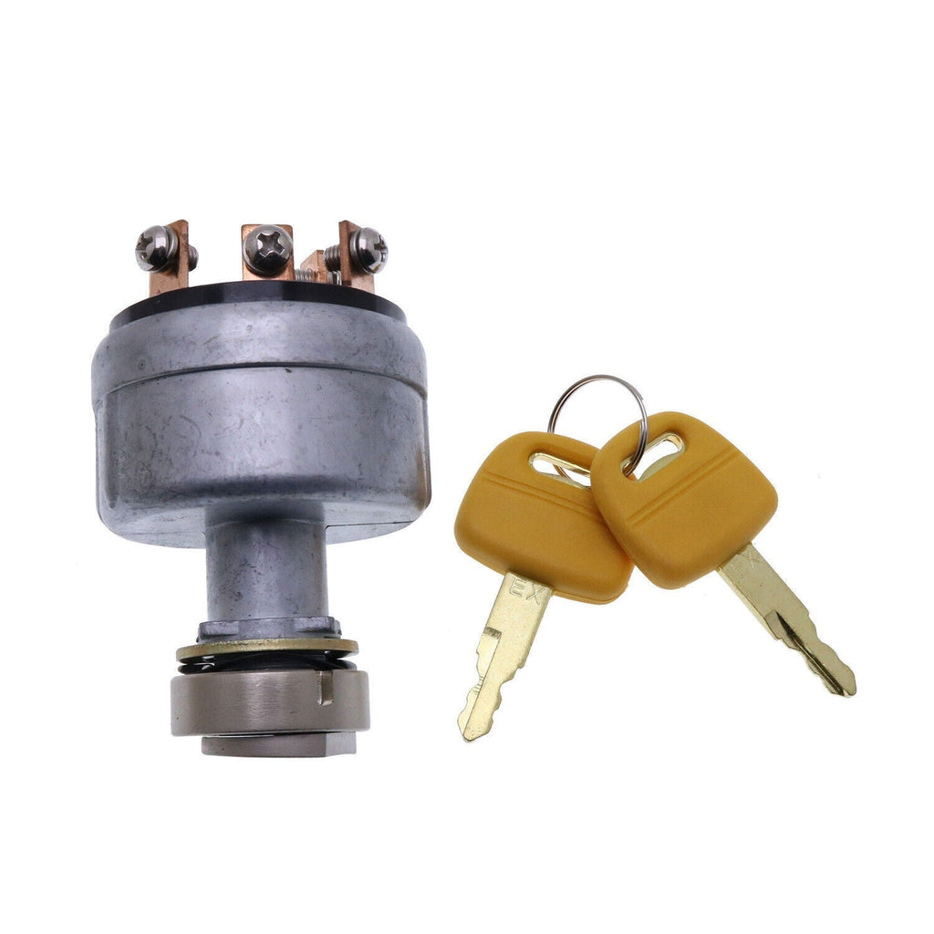 Ignition Switch FYD00005609 w/2Keys for Yanmar 3TNV88F John Deere 30G 35G 50G