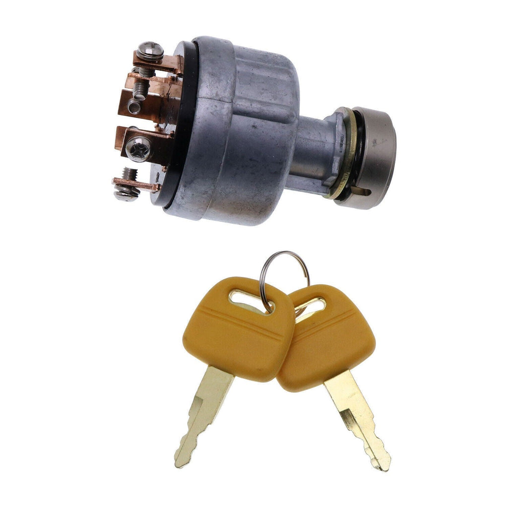 Ignition Switch FYD00005609 w/2Keys for Yanmar 3TNV88F John Deere 30G 35G 50G