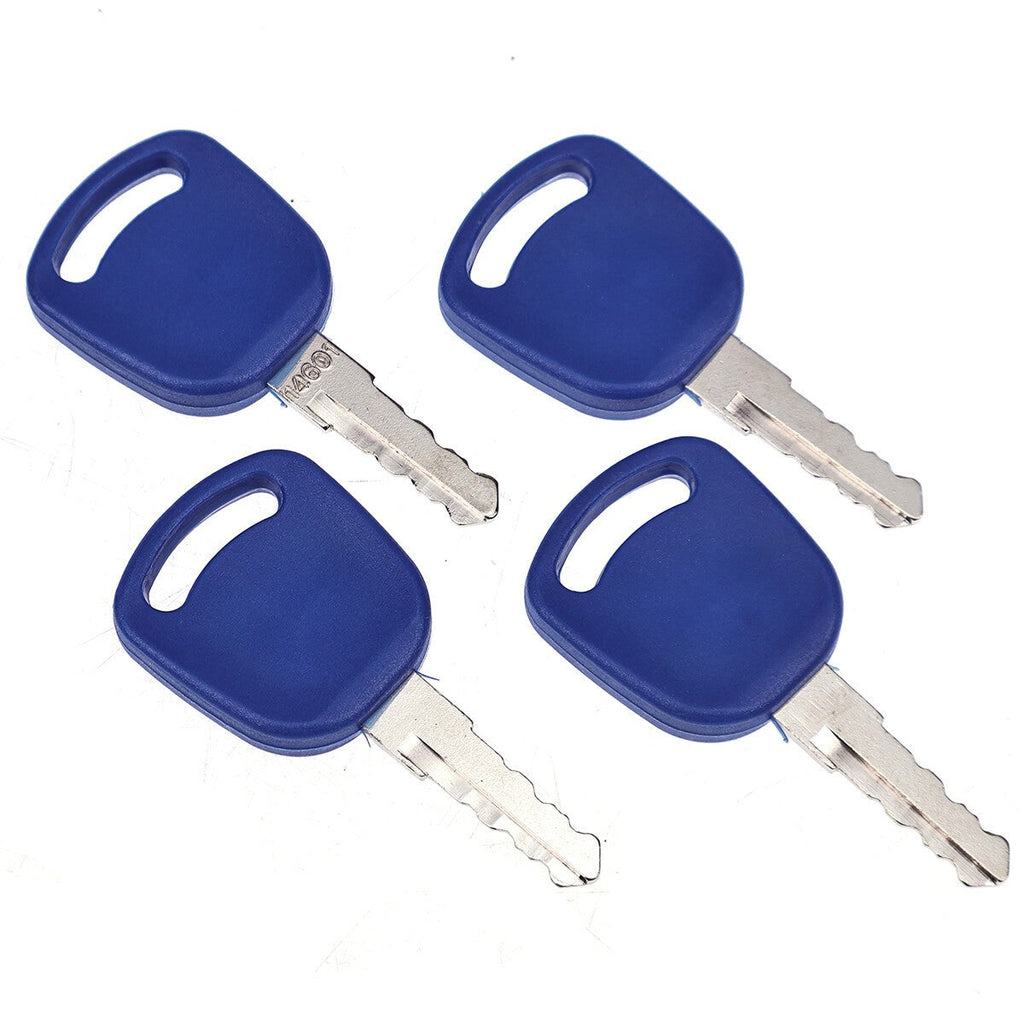 4X Ignition Key 14601 For New Holland T1804 T1804B T2104 T2304 T6010 T6020 T7030