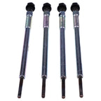 4X Glow Plugs 7030400 0100276034 for Doosan D18 D24 Bobcat S510 S530 S550 T590