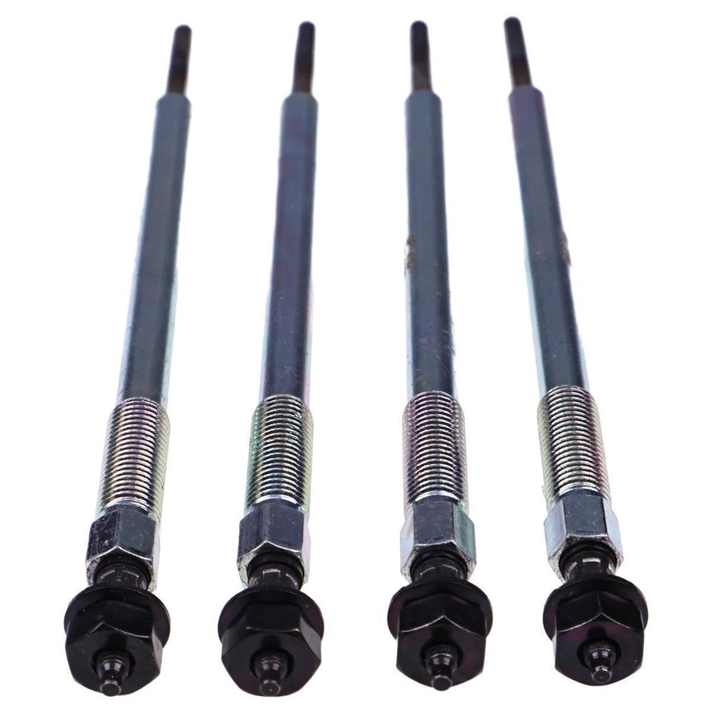 4X Glow Plugs 7030400 0100276034 for Doosan D18 D24 Bobcat S510 S530 S550 T590
