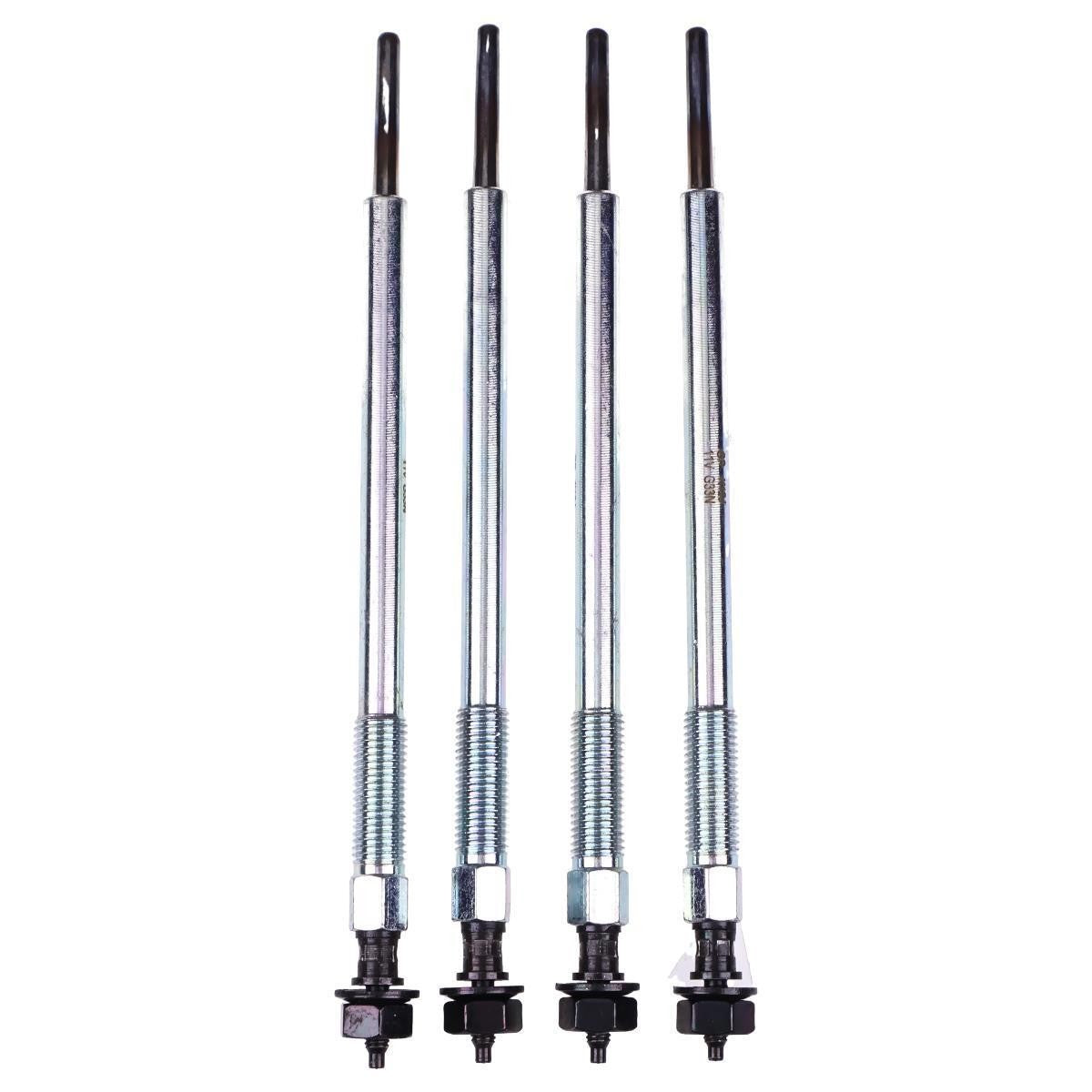 4X Glow Plugs 7030400 0100276034 for Doosan D18 D24 Bobcat S510 S530 S550 T590