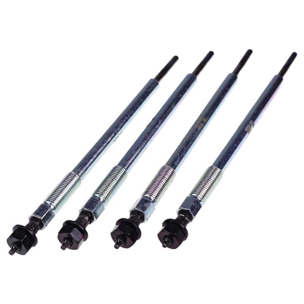 4X Glow Plugs 7030400 0100276034 for Doosan D18 D24 Bobcat S510 S530 S550 T590