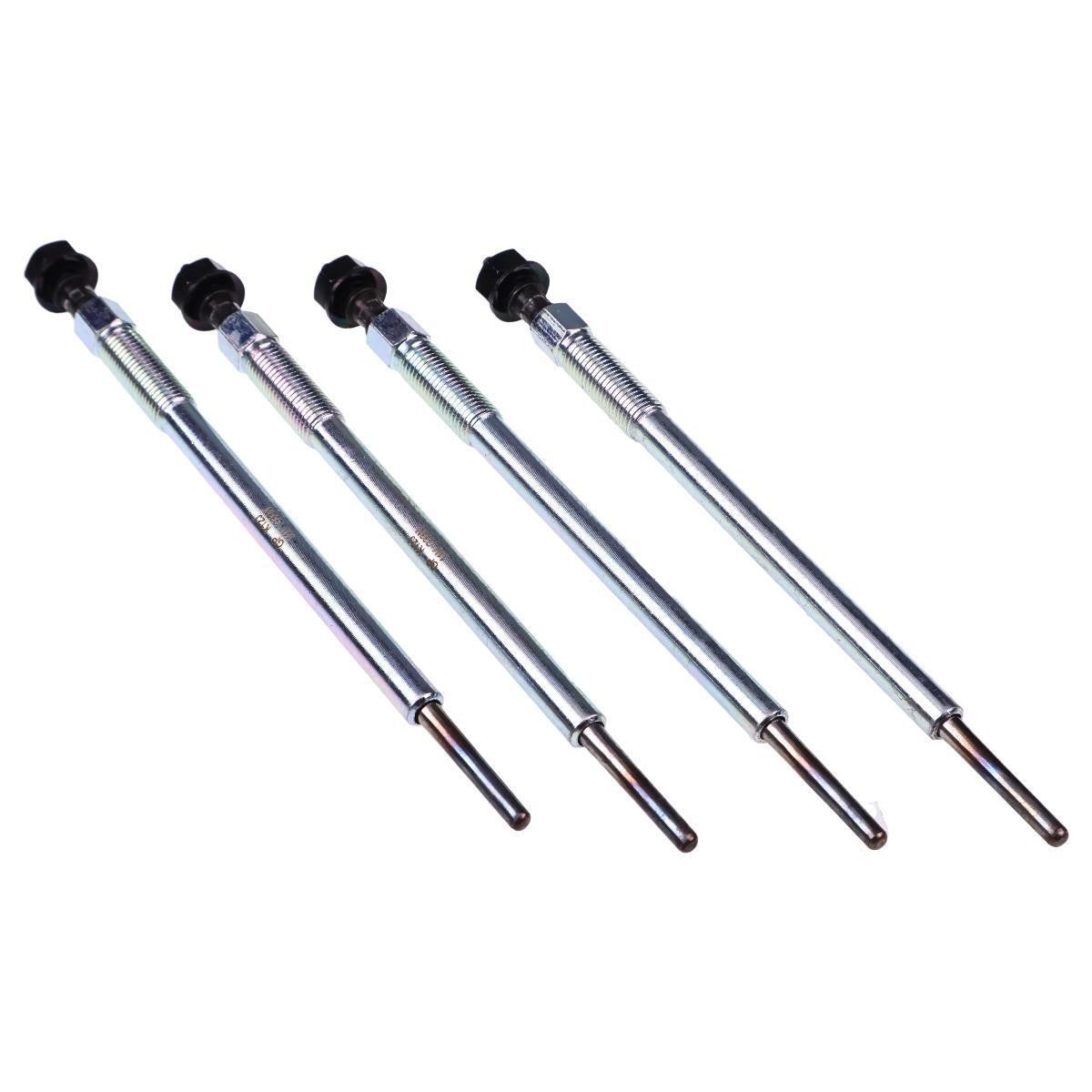 4X Glow Plugs 7030400 0100276034 for Doosan D18 D24 Bobcat S510 S530 S550 T590